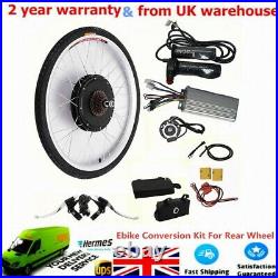 1000W 26 48V Electric Bicycle E-Bike Rear Wheel Hub Motor Conversion Kit UK