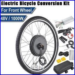 1000W 26 Front Wheel Electric Motor E-Bike Components Cycling Conversion Kit