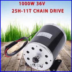 1000W 3000 RPM Brush Motor MY1020 Electric Motor For Scooter Quad Go-Kart E-Bike