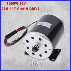 1000W 3000 RPM Brush Motor MY1020 Electric Motor For Scooter Quad Go-Kart E-Bike