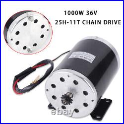 1000W 3000 RPM Brush Motor MY1020 Electric Motor For Scooter Quad Go-Kart E-Bike