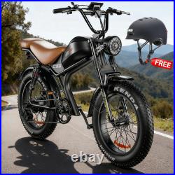 1000W Motor 48V20AH Motorcycle E-bicycle 204.0 Fat Tire Off-Road Electric Bike