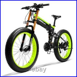 1000W Motor E Bicycle 26 Fat Tire Tyre Electric E Bike 40KM Folding Foldable