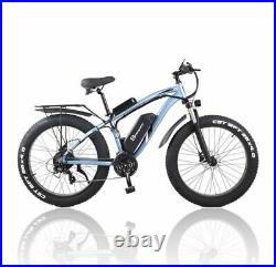 1000W Motor E Bicycle MX02S 26 Fat Tire Tyre Electric Bike 40km WARRANTY