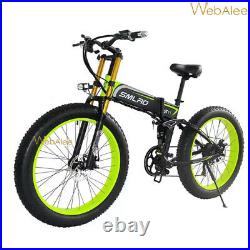 1000w Electric Bikes 48v 10Ah Fat 26 Inch Mountain Ebike Motor Bike Foldable