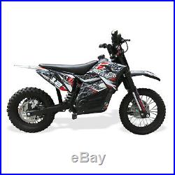 1200w Electric Dirt Bike BRUSHLESS MOTOR, 48v Lithium Bat Hydraulic Brake/forks