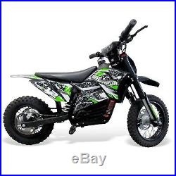 1200w Electric Dirt MX Bike BRUSHLESS MOTOR, 48v Lith Bat Hydraulic Brake/forks