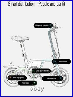 12INCH Electric Folding Bike City Commuter E-Bike With 350W Motor