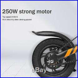 12 Folding Electric Scooter Bicycle E-Bike 250W Motor 25KM/H Dual Disc Brakes