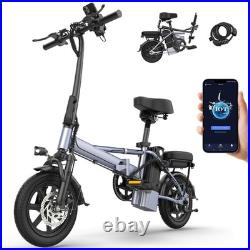 14INCH Lightweight Folding Electric Bike EB60 Ebike Bicycle Commuting 10.5ah