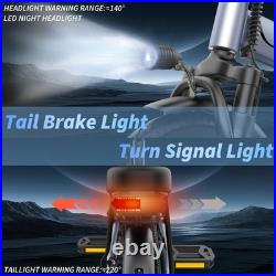 14Inch Ebike Folding Electric Bike Bicycle for Adults 48V 10.4AH 15MPH 28Miles