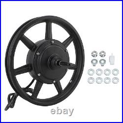 14 Inch Electric Bicycle Wheel Hub Motor 350W-500W Waterproof Disc Brake Hub