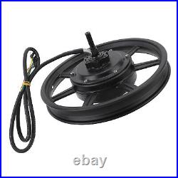 14 Inch Electric Bicycle Wheel Hub Motor 350W-500W Waterproof Disc Brake Hub