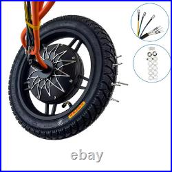 14 inch 36V-72V 1500W-5000W Electric Bicycle Motor For Hub Brushless Scooter