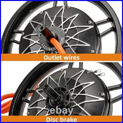 14 inch 36V-72V 1500W-5000W Electric Bicycle Motor For Hub Brushless Scooter