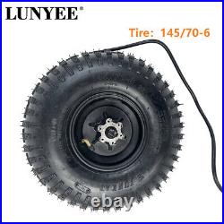 14 inch 60V3000W Hub Motor Electric Bicycle Scooter Wide Tire Brushless Motor