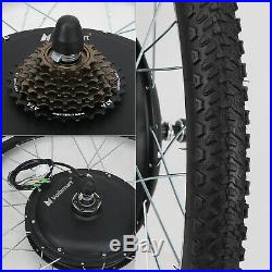 1500W 48V Electric Bicycle Conversion Kit E Bike Motor Hub Speed 26 Rear Wheel