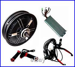 163 Wheel 48v-96v1500W Electric Bicycle E Bike Motor Kit-Sine Wave controller