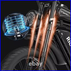 2000 Dual Motor 52V 40AH Electric Bicycle 20 inch Fat Tire Mountain E-Motobike