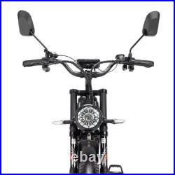 2000 Dual Motor 52V 40AH Electric Bicycle 20 inch Fat Tire Mountain E-Motobike