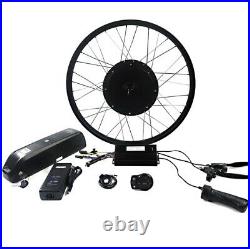 2000w Snow Electric E Bike Conversion Kit Rear Wheel Motor Bicycle Hub 52v