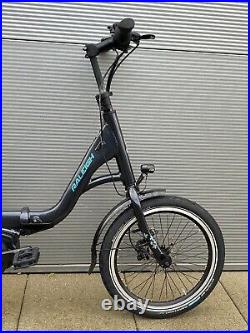 2020 Raleigh Motus Kompact 20 Electric Folding bike in Navy Grey Bosch Motor