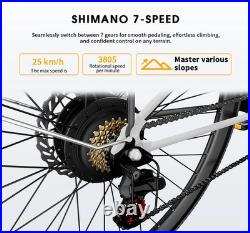 2025 PIXAR Cruiser Electric Bike 36V 10.4Ah 250W Motor Compliant 25km/h 120km