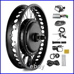 20/26 48V 1000With1500W Electric Bicycle Motor Conversion Kit Rear Wheel F1M1