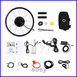 20 In Electric Bicycle Bike Conversion Kits E-bike Brush Motor Front Wheel 1000w