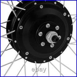 20 In Electric Bicycle Bike Conversion Kits E-bike Brush Motor Front Wheel 1000w