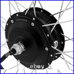 20 In Electric Bicycle Bike Conversion Kits E-bike Brush Motor Front Wheel 1000w