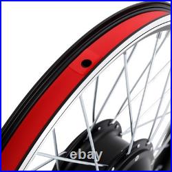 20 In Electric Bicycle Bike Conversion Kits E-bike Brush Motor Front Wheel 1000w