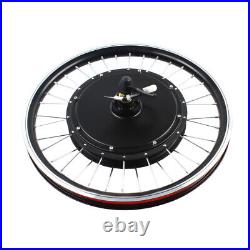 20 Inch Bicycle Front Wheel E-Bike Conversion Kit 48V 1000W Electric Motor LED