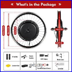 20 Inch Electric Bicycle Front Wheel Hub Motor E-Bike Conversion Kit 48V 1KW