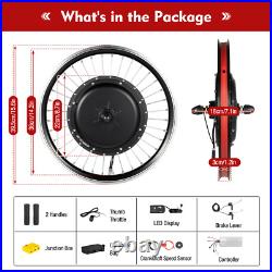20 Inch Electric Bicycle Front Wheel Hub Motor E-Bike Conversion Kit 48V 1KW 20 Inch Electric Bicycle Front Wheel Hub Motor E-Bike Conversion Kit 48V 1KW