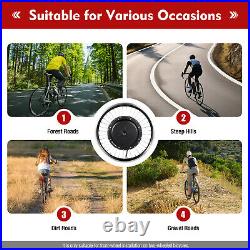 20 Inch Electric Bicycle Front Wheel Hub Motor E-Bike Conversion Kit 48V 1KW 20 Inch Electric Bicycle Front Wheel Hub Motor E-Bike Conversion Kit 48V 1KW
