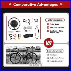 20 Inch Electric Bicycle Front Wheel Hub Motor E-Bike Conversion Kit 48V 1KW 20 Inch Electric Bicycle Front Wheel Hub Motor E-Bike Conversion Kit 48V 1KW