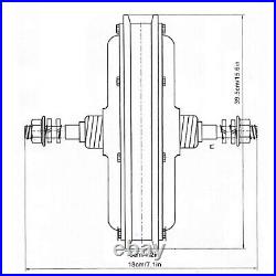 20 Inch Electric Bicycle Front Wheel Hub Motor E-Bike Conversion Kit 48V 1KW