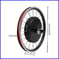 20 Inch Electric Bicycle Front Wheel Hub Motor E-Bike Conversion Kit 48V 1KW