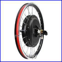 20 Inch Electric Bicycle Motor E-Bike Rear Wheel 48V 1000W Hub Conversion Kit