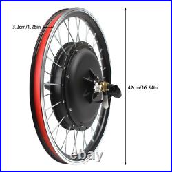20 Inch Electric Bike Bicycle Front/ Rear Wheel Conversion Kit Motor Hub 48V 20 Inch Electric Bike Bicycle Front/ Rear Wheel Conversion Kit Motor Hub 48V