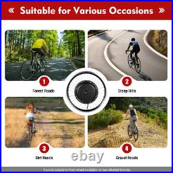 20 Inch Front Wheel Electric Bicycle Motor Hub Conversion Kit 48V 1000W UK
