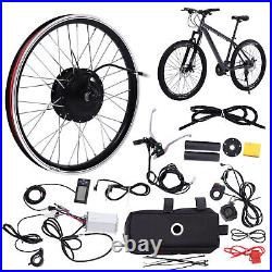 20 Inch Front Wheel Electric Bicycle Motor Hub Conversion LCD Kit 36V 350W