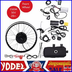 20 Inch Front Wheel Electric Bicycle Motor Hub Conversion LCD Kit 36V 350W New 20 Inch Front Wheel Electric Bicycle Motor Hub Conversion LCD Kit 36V 350W New