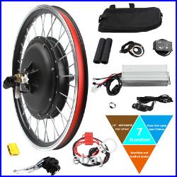 20 Inch eBike Electric Rear Wheel Hub Motor Bicycle Conversion Kit 48VHOT