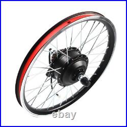 20 inch 36V 250W E-Bike Conversion Kit LED Electric Bicycle Rear Wheel Motor Hub