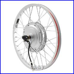 20 inch 36V 750W Electric Bicycle E-Bike Front Wheel Hub Motor Conversion Kit UK