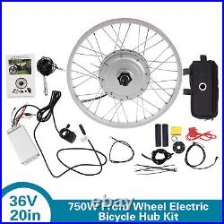 20 inch 36V Electric Bicycle E-Bike Front Wheel Hub Motor Conversion Kit