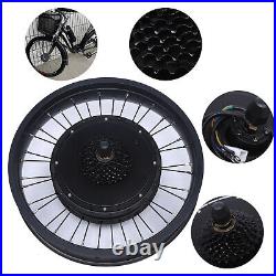 20inch 48V E-bike Conversion Kit Rear Wheel Electric Bicycle Hub Motor Set New