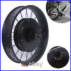 20inch 48V E-bike Conversion Kit Rear Wheel Electric Bicycle Hub Motor Set New